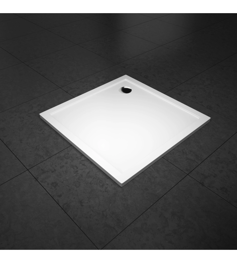 BASE DOCCIA IN ABS, 80X80X3 CM